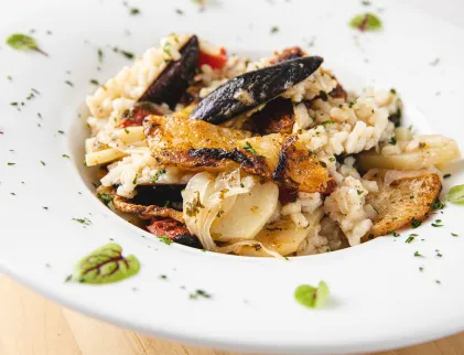 Rice, Potatoes and Mussels